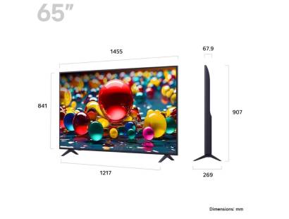LG 4K TV HDR display