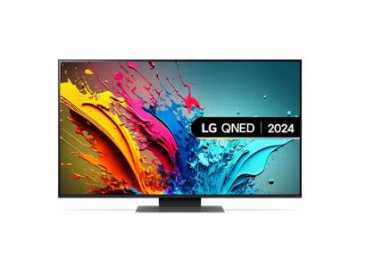 LG 55QNED87T6B 55-inch 4K Smart TV - Essence Graphite Front View