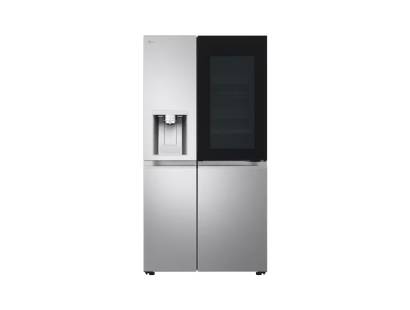 LG 628L brushed steel American fridge freezer