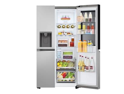 LG 635L side-by-side fridge freezer with InstaView door and Wi-Fi control