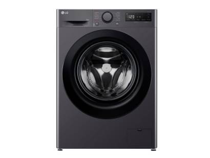 LG F4Y510GBLN1 10kg Steam™ washing machine in Slate Grey