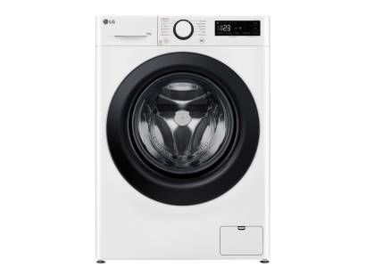 LG F4Y510WBLN1 10kg 1400 Spin Washing Machine - White Front View