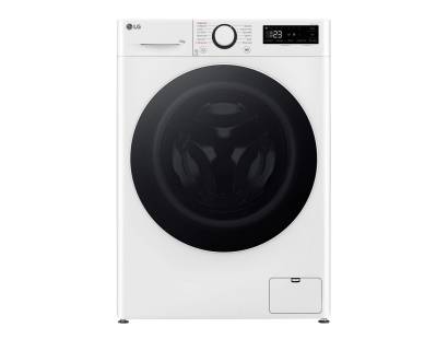 LG F4Y513WWLN1 13kg white washing machine front view
