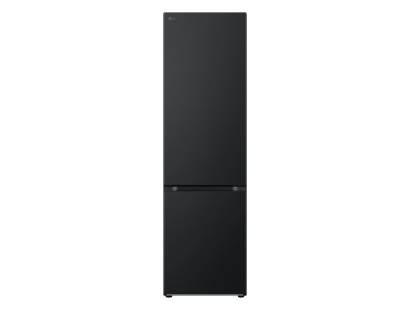 LG GBV5240CEP NatureFRESH™ tall fridge freezer in matte black finish