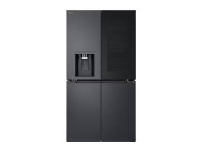 LG GMK960EV2E InstaView fridge freezer Essence Black Steel, Dalzells