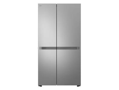 LG GSBC40PYPE side-by-side fridge freezer in Prime Silver finish