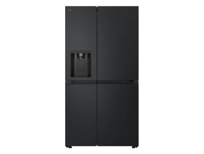 LG GSJC40EPPE side-by-side fridge freezer in matte black with Door-in-Door™
