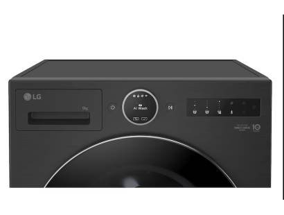 LG Steam washing machine with ThinQ WiFi and TurboWash