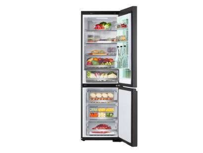 LG fridge with InstaView glass panel and DoorCooling+ technology