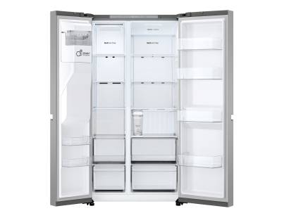 LG side-by-side fridge freezer with Total No Frost and Linear Cooling™