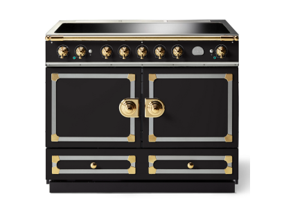 La Cornue CornuFé 110cm Induction Polished Brass Matte Black