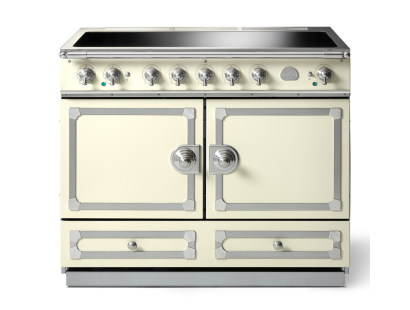 La Cornue CornuFé 110cm Induction Satin Chrome Ivory