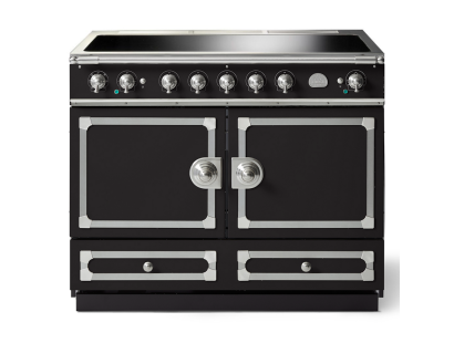 La Cornue CornuFé 110cm Induction Satin Chrome Matte Black