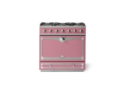 La Cornue CornuFé Albertine 90cm Dual Fuel Satin Chrome Liberte