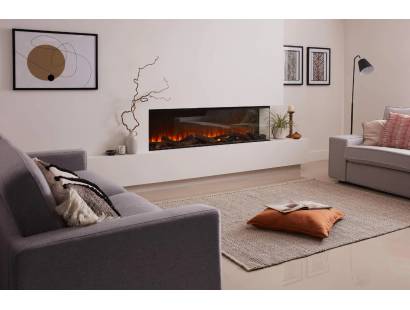 Large New Forest 1600 Deluxe Real Logs electric fire in Belfast and Dublin