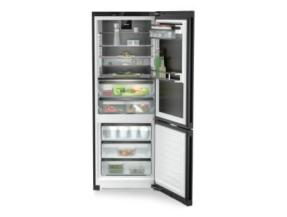 Liebherr CBNbsc778i Black Steel Fridge Freezer