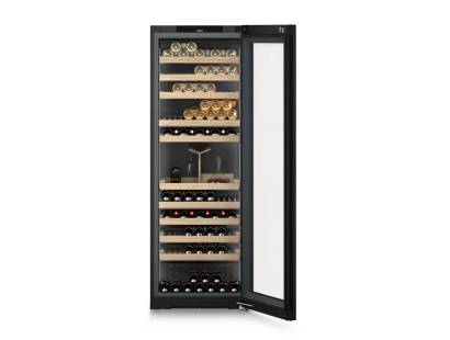 Liebherr WPgbI 7483 wine fridge with sleek glass front and LED lighting