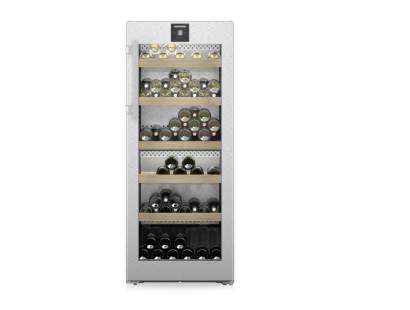 Liebherr WPsD 4652 BlackSteel wine fridge – 107 bottle capacity