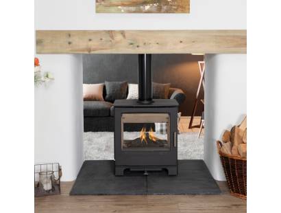 Mendip Woodland Double Sided Ecodesign Stove