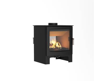 Mendip Woodland Ecodesign double sided wood burning stove
