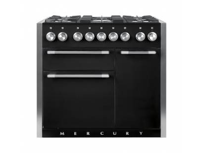 Mercury MCY1000DFAB - 1000 Dual Fuel Ash Black Range Cooker 93130