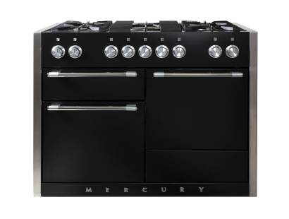 Mercury MCY1200DFAB - 1200 Dual Fuel Ash Black Range Cooker 92950