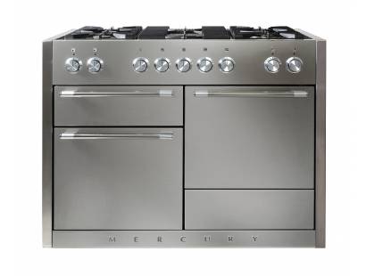 Mercury MCY1200DFSS - 1200 Dual Fuel Stainless Steel Range Cooker 91570