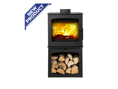 Mi Fires Tinderbox Small on Log Box Wood Stove