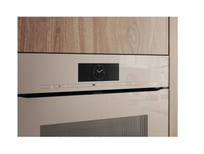 Miele ArtLine handleless oven beige finish