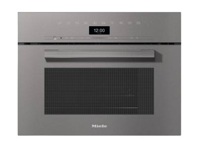 Miele DGM 7440 VitroLine steam microwave oven graphite grey