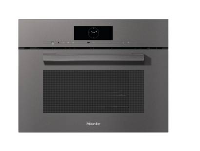 Miele DGM 7840 VitroLine steam microwave oven in Graphite Grey