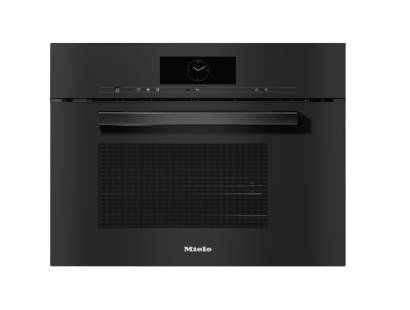 Miele DGM 7840 VitroLine steam microwave oven obsidian black