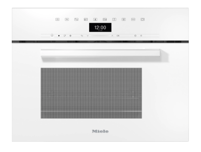 Miele DGM7440 Steam Oven with Microwave - Brilliant White
