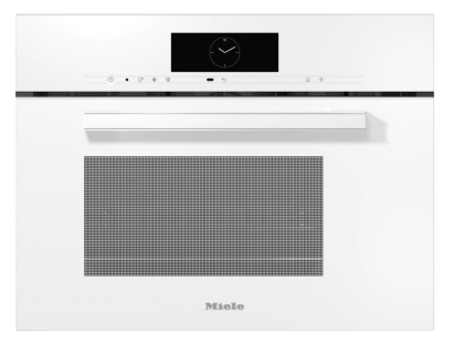 Miele DGM7840 Steam Oven with Microwave - Brilliant White