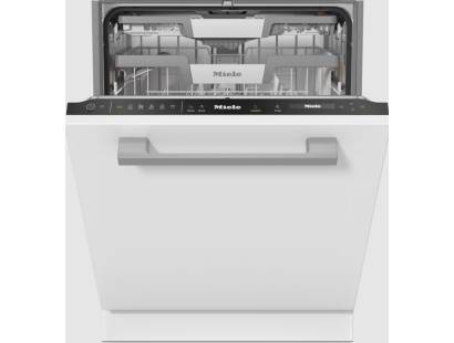 Miele G7650SCVi AutoDos Integrated Dishwasher - Obsidian Black