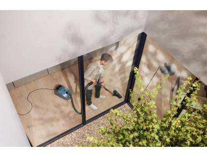 Miele Guard S1 BLUE Vacuum cleaning in modern room