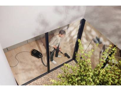 Miele GuardL1AllFloor cleaning in modern home