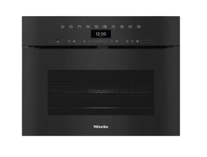 Miele H 7440 BMX compact microwave oven obsidian black
