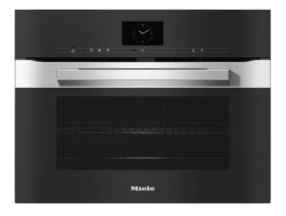 Miele H7640BM Compact Microwave Oven - Stainless Steel 