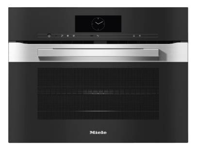 Miele H7840BM Compact Microwave Oven - Stainless Steel 