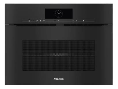 Miele H7840BMX Compact Microwave Oven - Obsidian Black