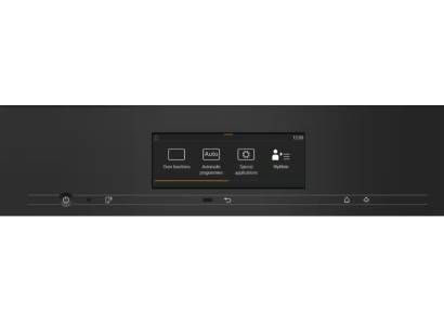 Miele M Touch display smart oven controls
