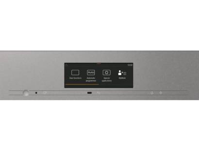 Miele M Touch display smart oven controls