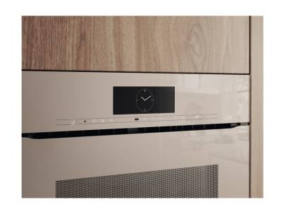 Miele MTouch display smart oven controls in kitchen setting