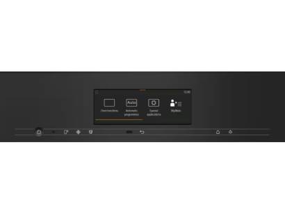 Miele MTouch display smart oven controls