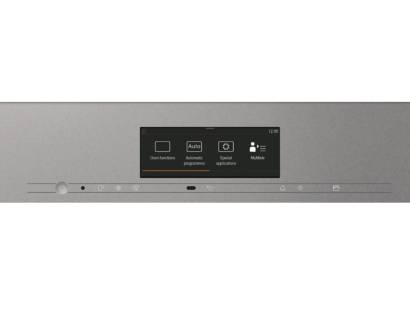 Miele MTouch display smart oven controls