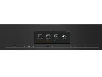 Miele MTouch display smart oven controls