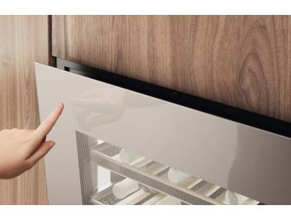 Miele built in wine cabinet modern kitchen setup