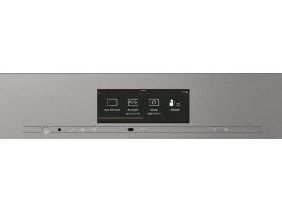 Miele compact microwave combination oven MTouch display