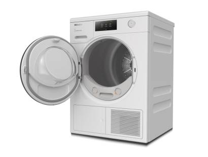 Miele dryer chrome door modern design